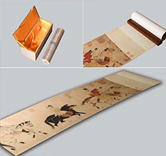 长寿馆藏书画复制博物馆书画复制服务