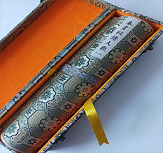 长寿书画装裱案例